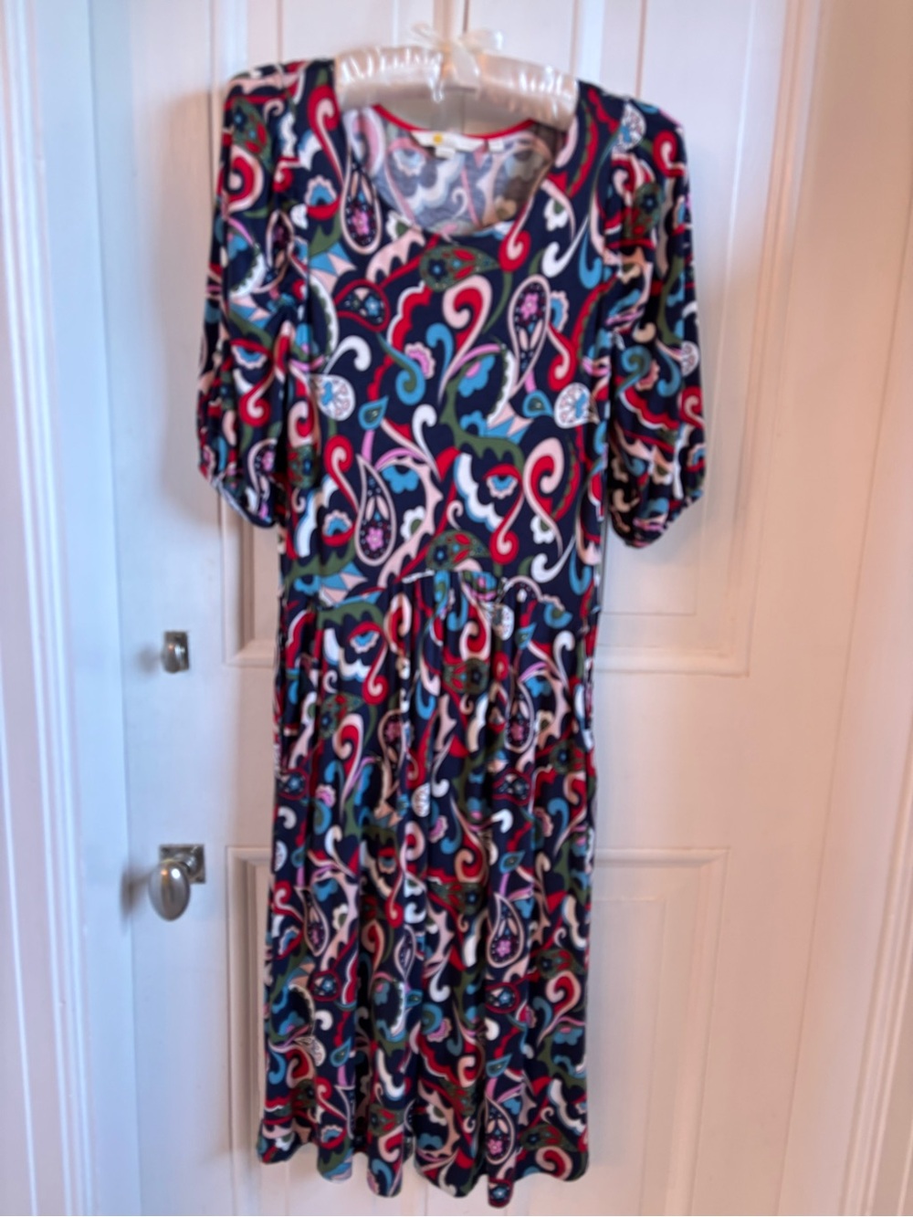 Boden paisley dress size 4 - Picture 4 of 8